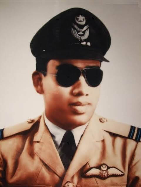 Flight Lieutenant Matiur Rahman in service uniform